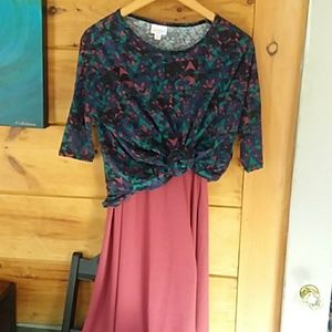 Outfit top Irma and maxi